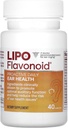 Aktyvus Kasdienės ausies sveikatos priedas pagal Lipo- Flavonoid, Promotes Long Term and Supports Optimal Auditory Function and Cognitive Health, 40 Caplets