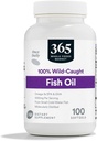 365 pagal visų maisto produktų rinkos, Oil Fish 1000 Mg, 100 Softgels