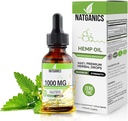 Organinis kanapių aliejus 1000mg - Ultra Premium Hemp aliejus lašai 1000mg - Natūralus kanapių aliejaus ekstraktas tinktūra - Ne GMO Ultra- Grynas CO2 ištraukiami lašai - Omega riebalų rūgštys 3 6 9 - Organinis Grown & Pagaminta JAV