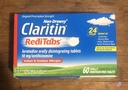 Claritin RediTabs 24 Valandos Alergija Medicina, Non-Drowsy Alergija Religija, Loradine Antihistamino tabletės, 60 Skaičius