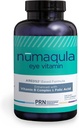 PRN numaqula Eye Vitaminai - 270 kapsulės, 90 dienų tiekimas - AREDS2- pagrįstas akių vitaminai su Lutein, Zeaksantinas, Vitaminas B kompleksas & Vitaminas E pažangios makroulinės paramos