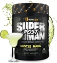 Alpha Lion Superhumanic Post Workout Milteliai, Raumenų statybininkas geriamas, kreatino monohidratas + Daugiau liesos raumenų augimą, Stiprumas & apimtis, Papildomas moterims ir vyrams (25 serveriai, raumenų margas)