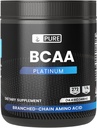 PURE ORIGINAL INGREDIENTS 2: 1 BCAA milteliai, 14,4 oz, unflatored, 272 Paslaugos, visada Grynas, Nėra priedai ar piltuvai