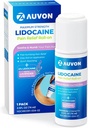AUVON Lidocaine Roll- On su eteriniu aliejumi, No Mess Applicator, Max stiprumo lidocaine, Quick Absorbing to Numb & Soothe Skausmas Relief, Menes, FSA / HSA Reikalavimus atitinka, Lavender, 2.5 OZ, 1 Pack