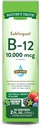 Nature's Truth Sublingual Vitamin B-12 10,000 Mcg, Fast Acting Liquid, Natural Berry Flavor, 2 Fluid Ounce (Pack of 1)