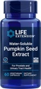 Life Extension Water-Soluble Pumpkin Seed Extract, Promotes Prostate & Urinary Tract Health, Bladder Health Support, Men, Women, Gluten-Free, Non-GMO, Vegetarian, 60 Capsules
