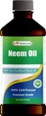 Best Naturals 100% Pure Neem Oil, 100% Šaltas presuotas ir nerafinuotas - 16 OZ (1 butelis)