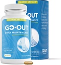 Go Out Daily Maintenance - Natural Uric Acid Support with Tart Cherry, Celery Seed, and Turmeric - Vegan, Non-GMO, Gluten-Free Supplement for Joint Comfort and Healthy Kidney Function 90 Capsules