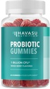 Probiotiniai Gummies Digitative Support and Gut Health - 1 Billion KSV Bacillus Coagulans - 60 Count - Saldainiai Stabilus, Ne GMO, Be gluteno, ir Vegetarian - 2 mėnesių tiekimo, Mišrus berry Sfeor