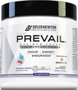 Prevail Pre Workout Milteliai su Nootropics: Pre Workout vyrams ir moterims, Pjovimo briaunos energijos ir fokuso priedas su L citruline, Alpha GPC, L Tirozino, Neurofactor Bendrijoje 124; Rainbow Freeze, 40 SRV