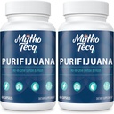 90,000 MG Detox and Cleanse, Body Clean for Men & Women, Fast Detoksikacija, inkstų valymas ir remontas, Natūrali žolė Premium formulė kepenų, Digestion & Mood, 120 cps