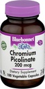 Bluebonnet Nutrition, Chromo pikolinatas 200µg, 100 Veggie kapsulių