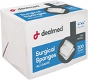 Dealmed 4 "x 4" Chirurginės Spongos, 8-Ply, Non- Austi Absorbentas Gaze Sponges Žaislų priežiūros, Pirmosios pagalbos rinkiniai ir medicinos priemonės, 200 Count (pakuotė 1)