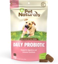 Pet Naturals Daily Probiotic šunims, Ančių skonio, 160 Chews - 120M CFUs Pre ir Probiotikai šunims Digestic Health, Gut Health, Imuninė parama, Viduriavimas, Alergija ir niežulys