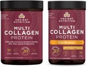 Senovės mityba Multi Collagen proteino milteliai, be skonio, 45 Servings + Multi Collagen proteino milteliai, Gut Restore, 20 Servings
