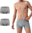Battewa Medvilnė Independency Apatiniai vyrams Šviesa Apsauginė Boxer Brief Leak įrodymas Apatiniai už Bubes nutekėjimas 50ml