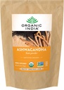Organic INDIA Ashwagandha Pudra Organic - Ashwagandha Šaknys milteliai urmu, žolinis priedas - Veganas, nemokamai, Kosheris, Ne GMO, Palaiko Stress Relief, Energija, ir miego - 1lb Bag