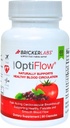 Bricker Labs OptiFlow kraujo apytakos vitaminai, natūraliai palaiko sveiką kraujo srautą, Sudėtyje yra FruitFlow ir resVida Trans resveratrol. Kraujo optimizavimo priedas 60 kapsulių