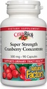 CranRich by Natural Factors, Super Strength Cranberry Concentrate, Antioxidant Supplement for Urinary Tract Support, Non-GMO, 90 Capsules