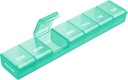 AUVON Savaitės Pil Organizatorius su Neišsenkančių atidarymo dizainas, Artritas Friendly pill Box, BPA- Nemokamas pil Organizatorius 7 Diena, Mielas ir nešiojamas pil Case Vitaminai, papildai ir vaistai