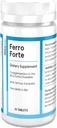 FitForMe Bariatric Multivitamins Iron Supplement After Gastric Bypass - One a Day Ferro Forte Tablet - 10 Days Supply of Ferrous Iron (Iron Booster for Forte Chewable)