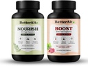 Better Alt Moringa & Beetroot Capsules ® 124; 100% Pure Moringa Leaf Mill Addition & 100% Natural Beetroot Addition ® 124; Rich in Calcium & Vitaminum C
