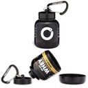 OnMyWhey - Baltymų milteliai ir papildas piltuvas Keychain, Portable to- Go konteineris sporto salė, treniruotės, Fitness, ir kelionės - TSA patvirtintas, Combo 2-Pack w / 1 Modern & 1 Classic