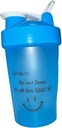 Baltymų Shaker butelis, Shakeelite - 13oz BPA- Free Blender su Secure Leak- Įrodymas Lid & Maišymo kamuolys - puikiai tinka sporto salė, Fitness, ir O- The- Go mitybos mėlyna