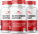 (3 pack) ClucoFix Glycogen Support Capsules - ClucoFix Glycogen Health & Wellness Multivitamine Support Additions Pills - ClucoFix Glycogen - ClucoFix Glyco Advanced Formulės Support Reviews
