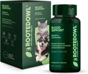 Rooted Owl Blood Support - Immunity, Recovery and Iron Supplement for Dogs & Cats - Anemia Support with Spirulina and Chlorella - 60/ct Vegan Capsules
