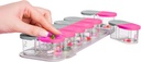 Sagely SMART XL Weekly Pill Organizer - extra large 7 day AM/PM Pill Box 2 Times a Day with Free Reminder App (Large Enough to Fit Fish Oil, Cod Liver Oil, Vitamin D Supplements & Vitamins)(Pink/Gray)