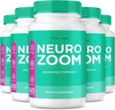 (5 Pack) Neuro Zoom papildas, Neuro Zoom organinė atmintį palaikanti formulė, Neuro Zoom sumažinti neigiamą poveikį smegenų fog, Neuro Zoom naudojamas padidinti atmintį, NeuroZoom Atsiliepimai (300 Capsules)