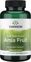 Swanson Full Spectrum Amla Fruit (Indian Gooseberry) Ayurvedic Energy Vitality Antioxidant 500 Milligrams 120 Capsules