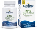 Nordic Naturals Zinc Glycinate - 60 Capsules - 20 mg Highly Absorbable Zinc Glycinate - Optimal Wellness - Non-GMO, Gluten Free, Vegan - 30 Servings