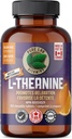 Pure Lab Vitaminai - L- Theanine 125mg, 150 Chewable tablečių - L- Theanine priedas prie skatinimo atsipalaiduoti, miego palaikymo, nuotaikos palaikymo, smegenų atminties ir fokusavimo priedas - Pagerina miego kokybę