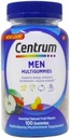 Centrum MultiGummies Gummy Multivitaminas vyrams, multivitaminas / Multimineralinis priedas su selenu, antioksidantais ir vitaminu D3, išrūšiuotų vaisių skonio - 100 Count