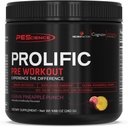 PEScience Prolific Pre Workout Mills for Men & Women with L- Citrulline Nitroric Oxide Booster, Energy Mills & Nootropine for Focus - Prenarcout without Beta Alanine - 40 Scoops, Guava Pineapple Punch