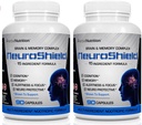 NeuroShield, Brain Supplement a Nootropic Brain Booster and Memory Supplement, Contains Huperzine A, Ginko Biloba, Bacopa Plus Antioxidants for Brain Health, Multi-Ingredients, 2 Bottles, 180 Capsules
