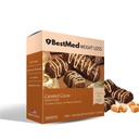 BestMed - Didelis baltymų mitybos baras - Low-Carb, 15g baltymų, mažas cukraus kiekis, didelis pluoštas, mažai kalorijų, Maisto pakeitimas baras (karamelė kakavos, 1 Dėžutė - 7 skaičius)