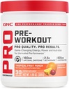 GNC Pro Performance Pre Workout Powder for Men and Women, Energy, Hydration, Focus, Sugar Free, Gluten Free, Performance Supplement, Tropical Fruit Punch, 30 Servings