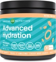Nuostabi mityba Advanced Hydration, Elektrolyte Mill 30 Servings ® 124; Sugarinė nemokamai 124; Keto Friendly, 124; Ne GMO, 124; Gluten- Free (Natural Pina Colada)