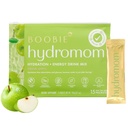 Boobie Hydromam Superfood Electrolyte Drink Mix, Žalioji Apple "124; Gaisro energijos ir hidratacijos Boost už Mamas Bendrijoje 124; On-The- Go & Travel Essentials už nėštumą, Žindymas, & Be to, 15 Paketai