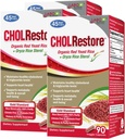 LABO Nutrition CHOLRestore – Red Yeast Rice with Phytosterol Health Supplement, Supports Healthy Cholesterol Levels, Citrinin & Aflatoxin Free, 90 Vege Capsules 3x3