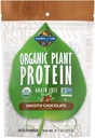 Garden of Life Organic Plant Protein Smooth Chocolate Powder, 10 Servings - Vegan, Grain Free & Gluten Free Plant Based Shake with 1 Billion CFU Probiotics & Enzymes, 15g Protein