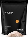 ProMix Nutrition Pre- Workout - padidinti dėmesio ir veiklos - nemokamai Stevia, Xanthan Gum, Soy, gluten ir GMO - Mango - 30 Paslaugos (Pack of 1)
