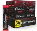 Pedilyte Sport Electrolyte Mills, Fast Hydration with 5 Key Electrolytes for Music Support Before, Per, & Po pratimų, Vaisių punch, 0.49 Oz Sackall 6 Count (Pack of 6)
