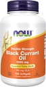 NOW Foods Supplements, Black Currant Oil 1000 mg Double Strength with 140mg of GLA (Gamma-Linolenic Acid), 100 Softgels