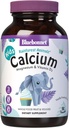 BlueBonnet Super Earth Rainforest Animalz Calcium Magnis ir vitaminas D3 Chews, Natural Vanilla Frosting, Balta, 90 Count
