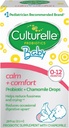 Culturelle Baby Calm + Comfort Probiotikai + ramunėlių lašai ® 124; Padeda sumažinti kartais kūdikis Digestive Upset, 0.29 fl. oz. Drops